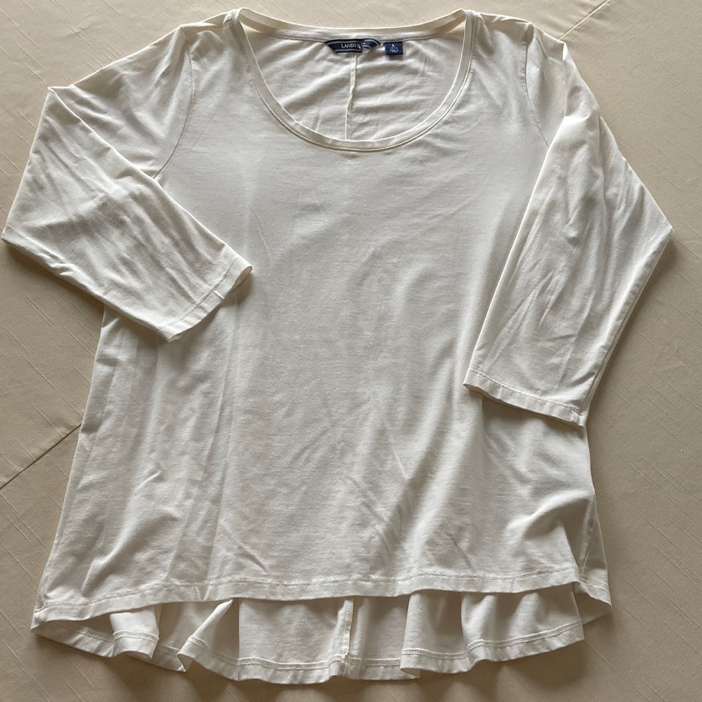 White long sleeve blouse